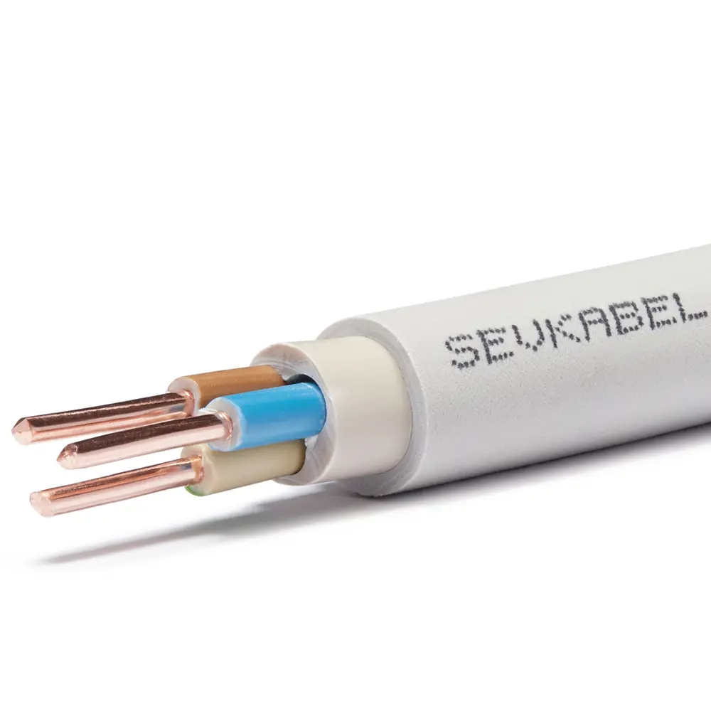 Севкабель NYM нг-LS 3x2.5: силовой кабель для стационарных сетей 87570854 STLM-0074490 - Вид №1