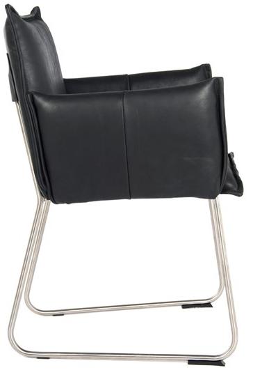 Jess Кожаное кресло с салазками и подлокотниками sun-id-1503993 - Вид №5