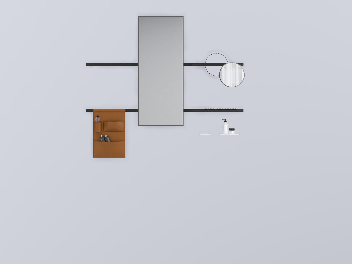 SWSTRE-RO+SWSPR-CM+SWSPI-NM+SWM10-BI+SWM20-BI+SWSCR-NA . прямоугольный дерево cielo Siwa Ceramica Cielo