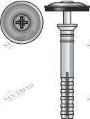 Дюбель NR 20 06 055 NR20 Tecfi 3,8 х 60 