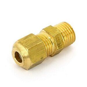 Муфта НР 6 x 1/4" обжим c пластиковым кольцом (P.T.F.E.) TIEMME