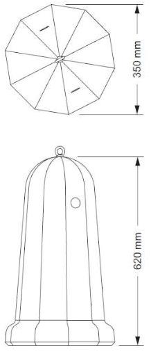 ENCHO ENCHEV - ETE Стационарный бетонный столбик для парковок  13  - Вид №4