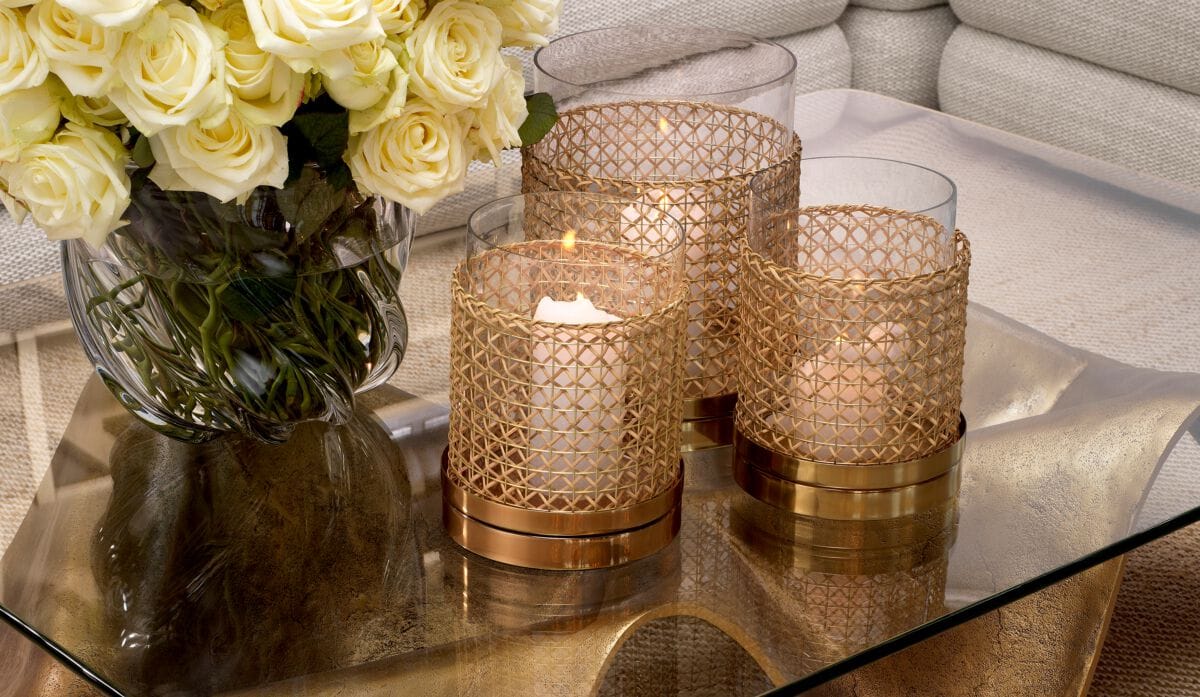 Подсвечник из ротанга Eichholtz HURRICANE ZIMMERMAN S ARCH-00039435 - Вид №1