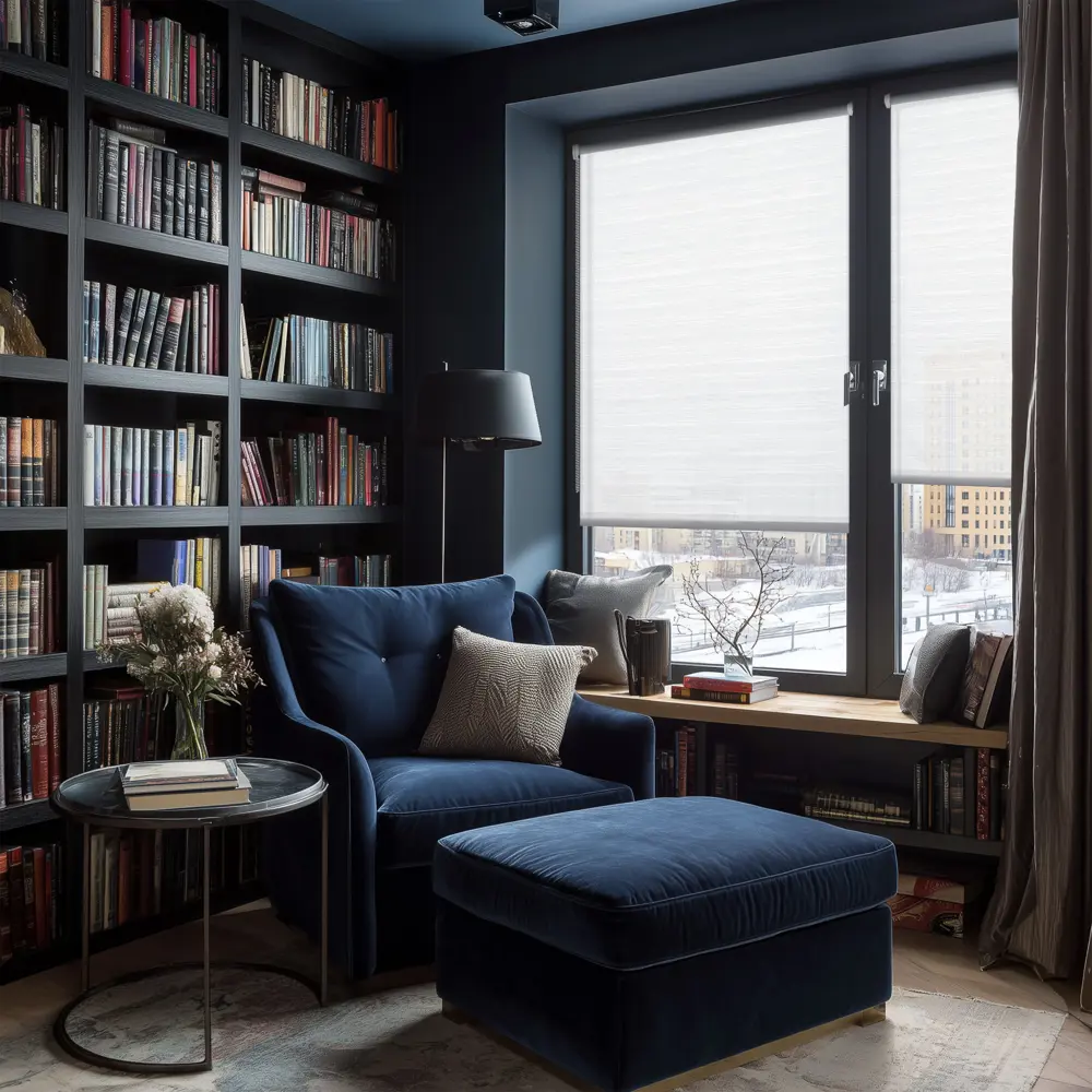 Штора рулонная Микли 60x150 см белая FRANC GARDINER STLM-2151295 - Вид №3