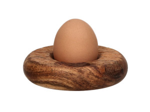 Яичная чашка из акации