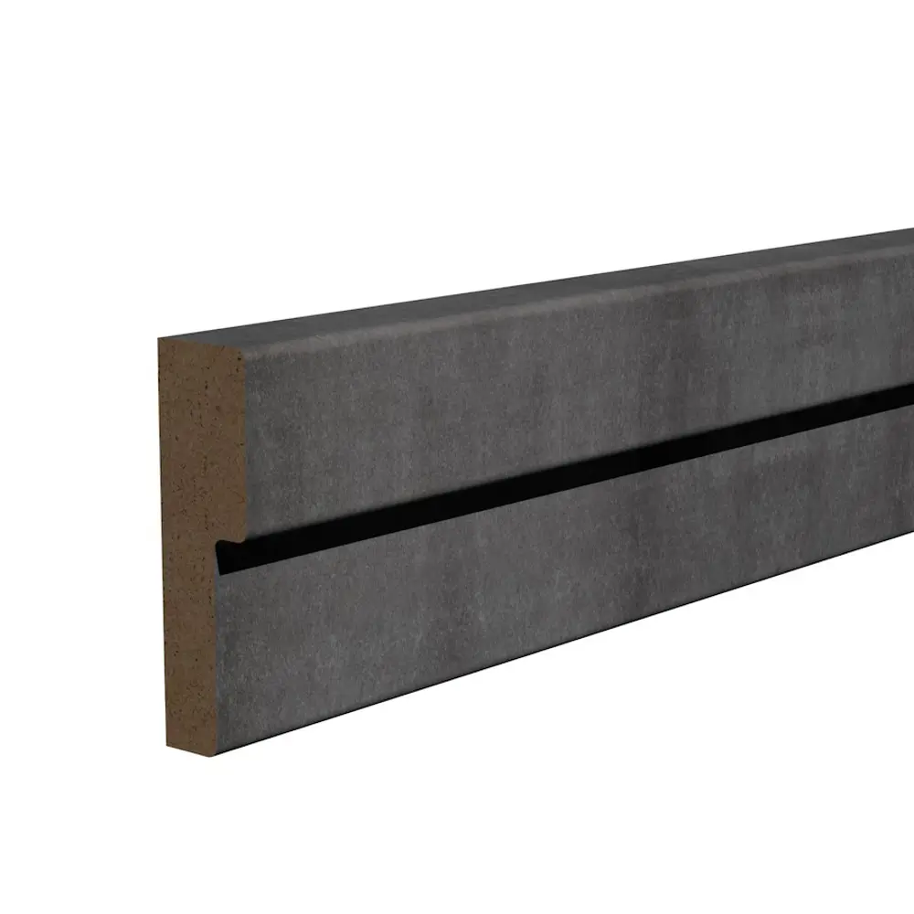 Дверная коробка Сохо 2070х70х29 мм ПВХ ламинация цвет лофт тёмный КРОНОПРОФИЛЬ STLM-2135831