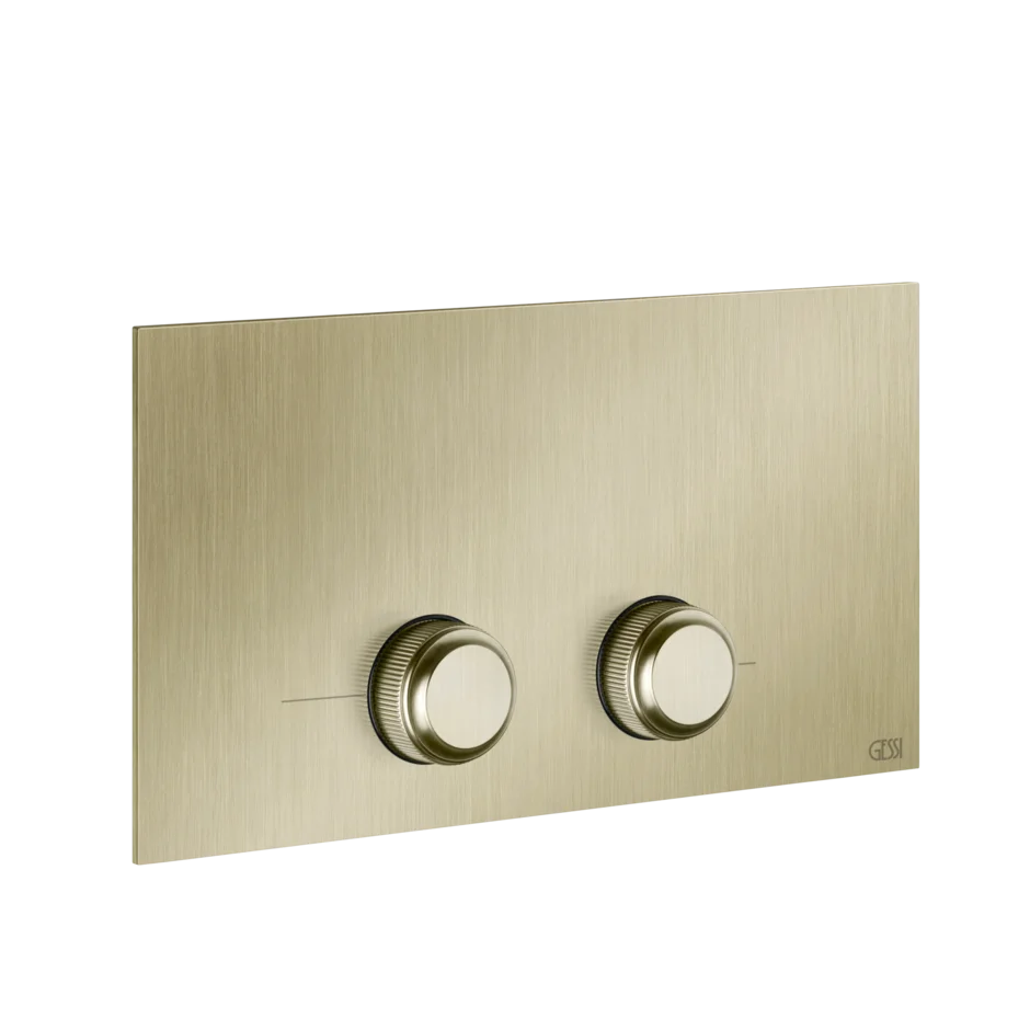 Запорная пластина 54653 727 Gessi Venti20 ЛАТУНЬ МАТОВАЯ PVD 54653727