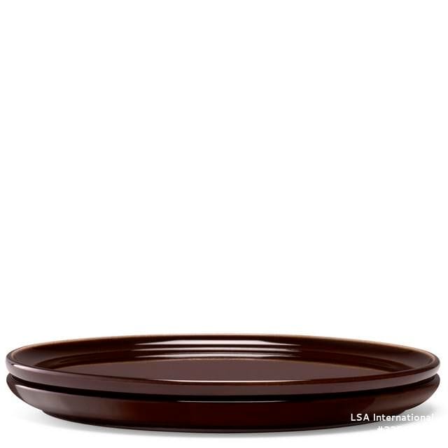 Набор фарфоровых тарелок-Ø20cm LSA Collective ARCH-00102271 - Вид №3