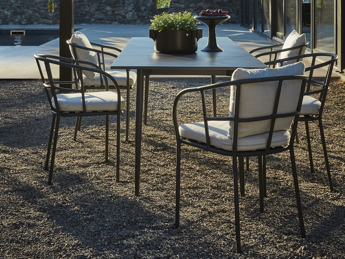 Мягкое кресло Sunbrella® с подлокотниками Skargaarden Saltö ARCH-00037580 - Вид №4