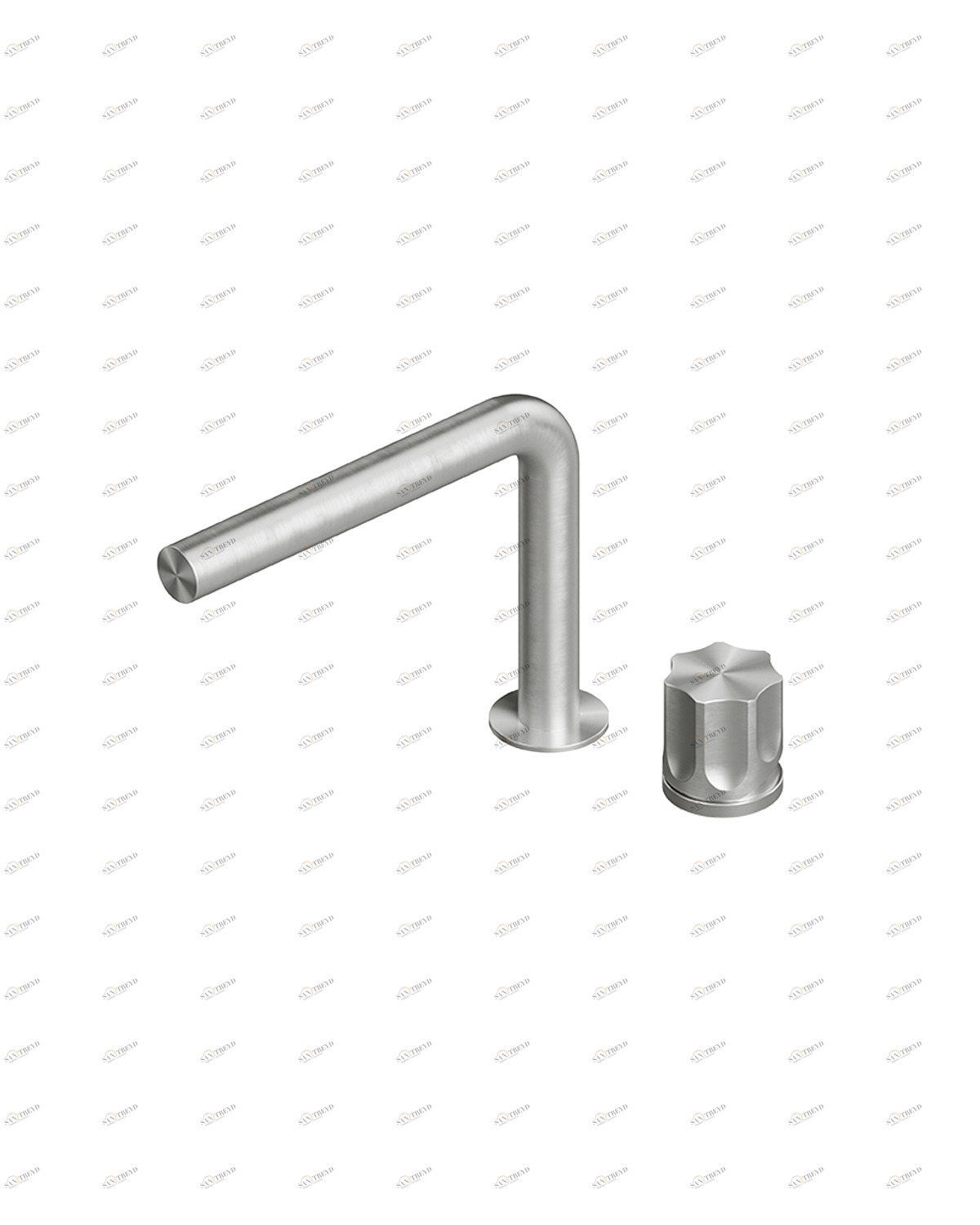 Modo. 17 07 T. Смеситель на два отверстия Quadrodesign