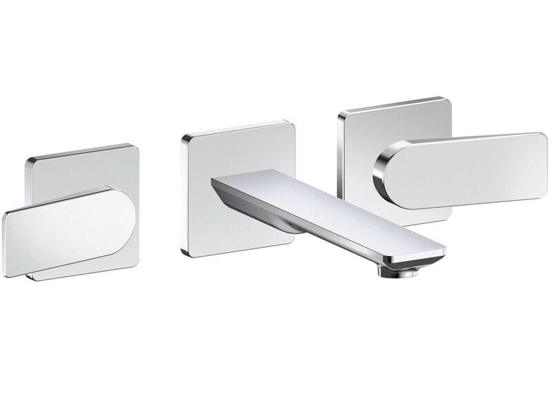 Настенный смеситель для раковины с 3 отверстиями CRISTINA Rubinetterie Blade ARCH-00060725