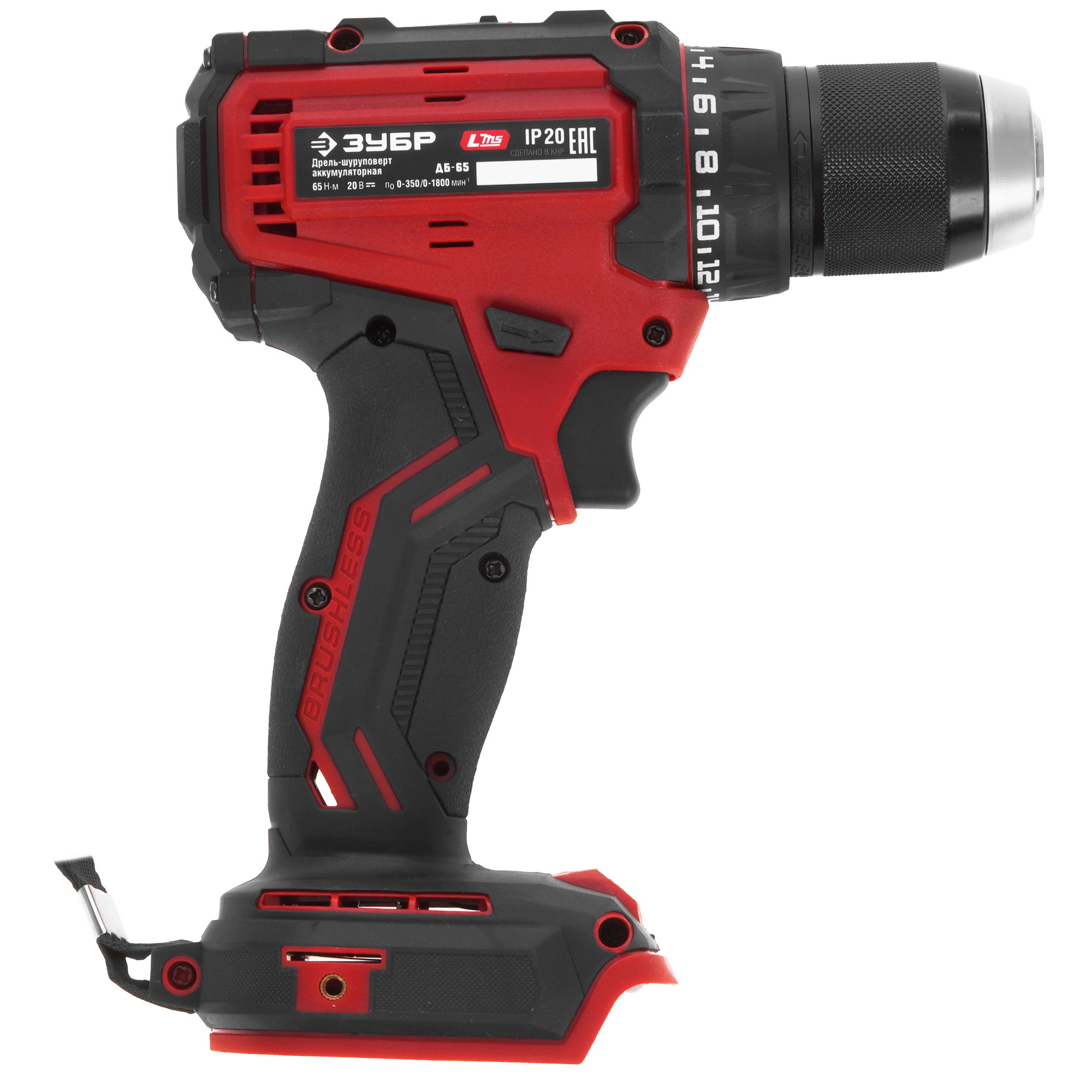 Дрель-шуруповерт Зубр ДБ-65   , Без ЗУ, Без АКБ 9281341 STDN-0150663 - Вид №1