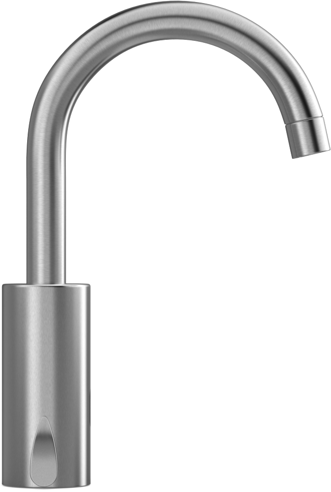 R323-S Бесконтактный сенсорный смеситель для монтажа на палубе duten