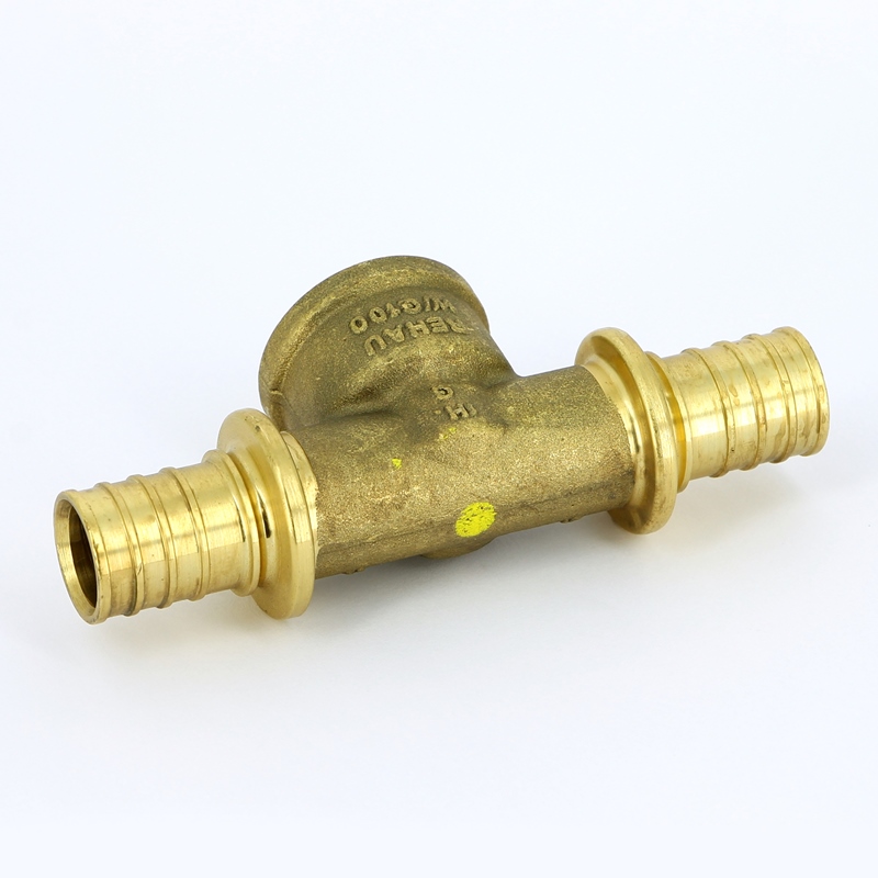 Тройник В надвижной латунный REHAU 25x3/4"x25 258206 - Вид №3