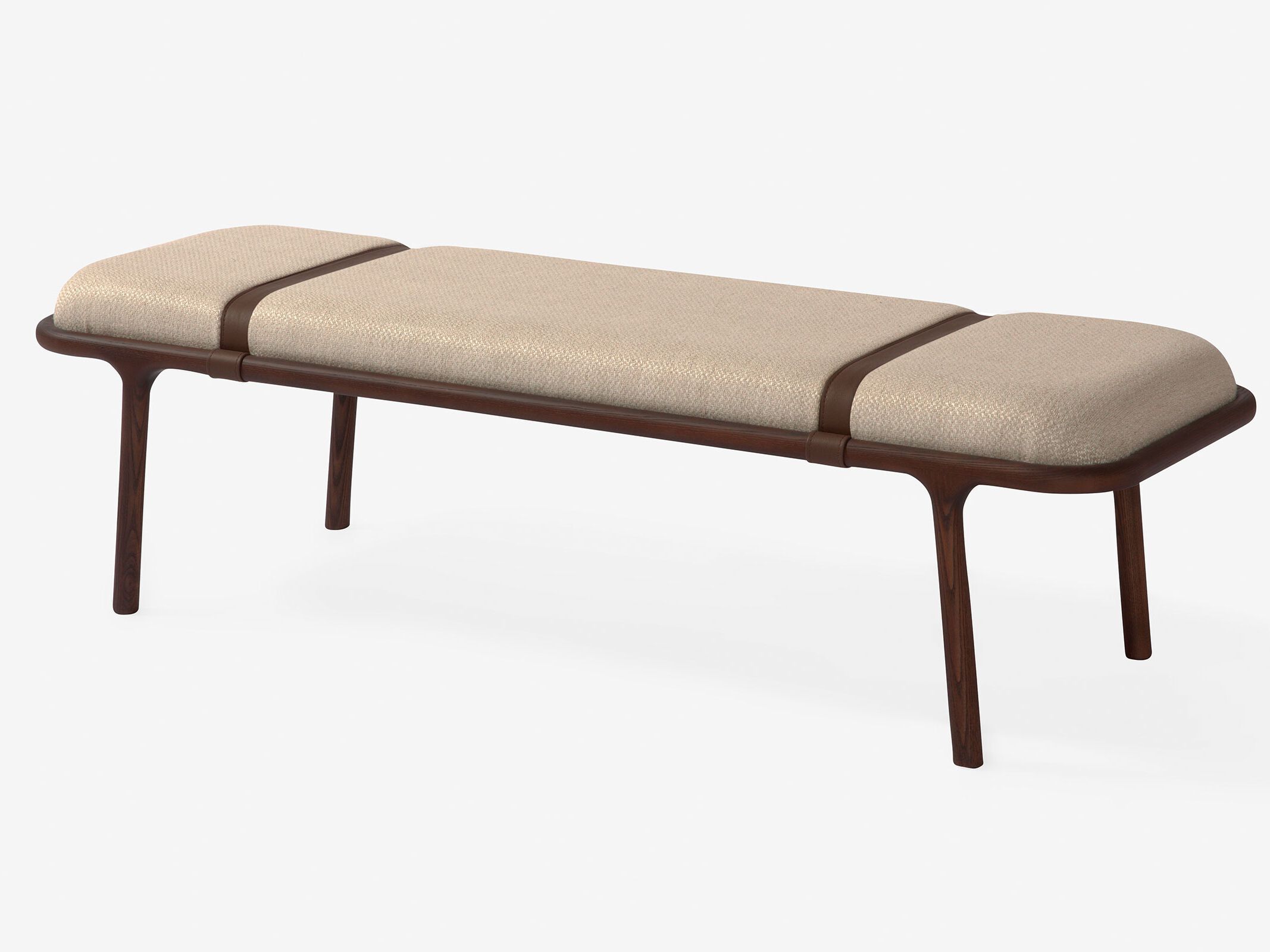 Мягкая скамья Carpanese Home BELTS ARCH-00139185