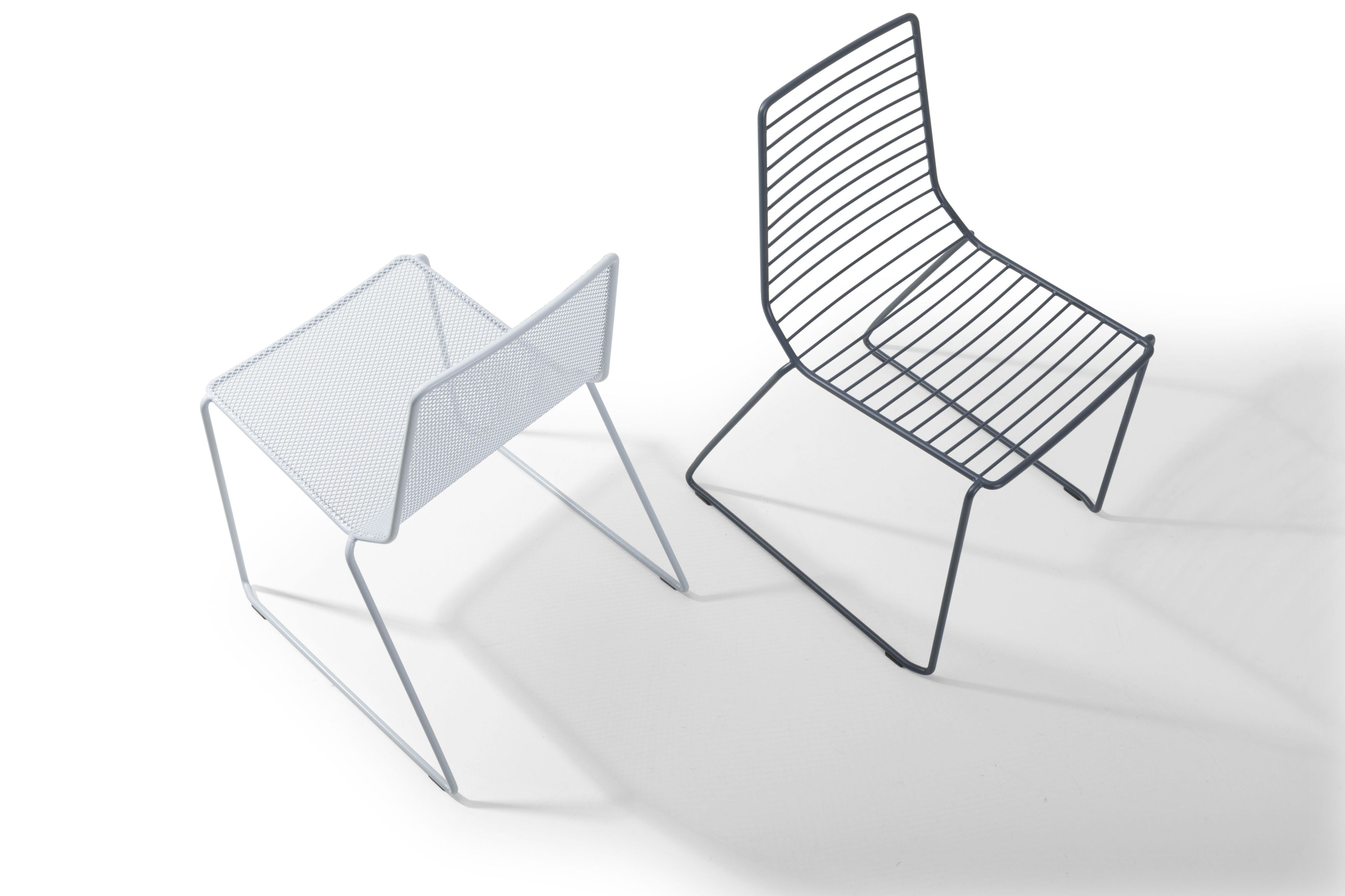 Стальной салазок штабелируемый садовый стул True Design Marina Out ARCH-00046447 - Вид №4