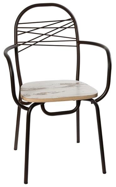 Vela Arredamenti Садовый стул для ресторана из дерева с подлокотниками Caipiroska sun-id-1501742 - Вид №1