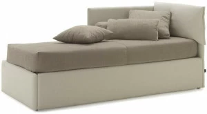 Bolzan Letti Односпальная кровать с изголовьем и короткой боковой панелью Iorca