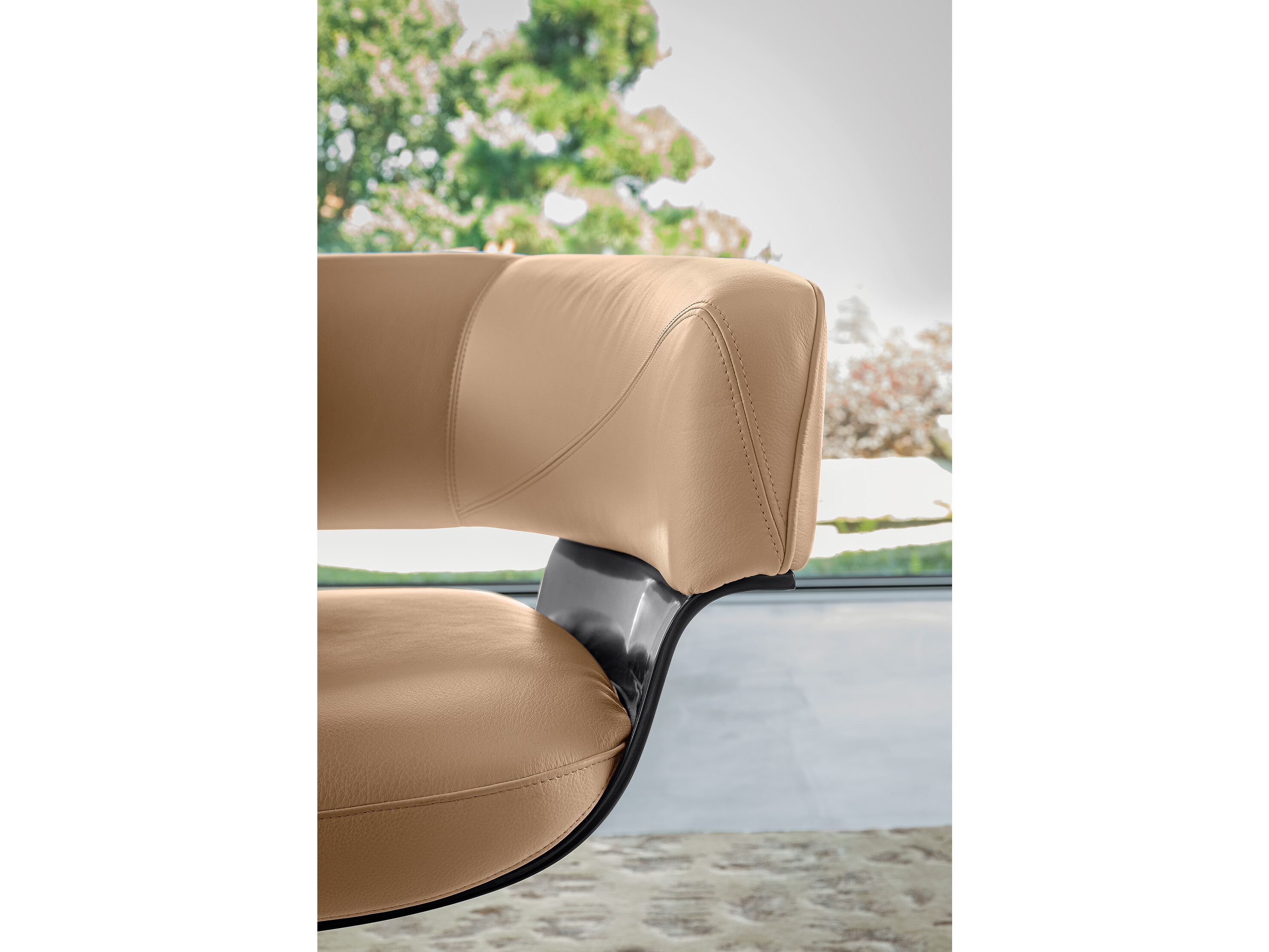 Кожаное вращающееся кресло с подлокотниками Arketipo JORDAN ARCH-00122921 - Вид №7