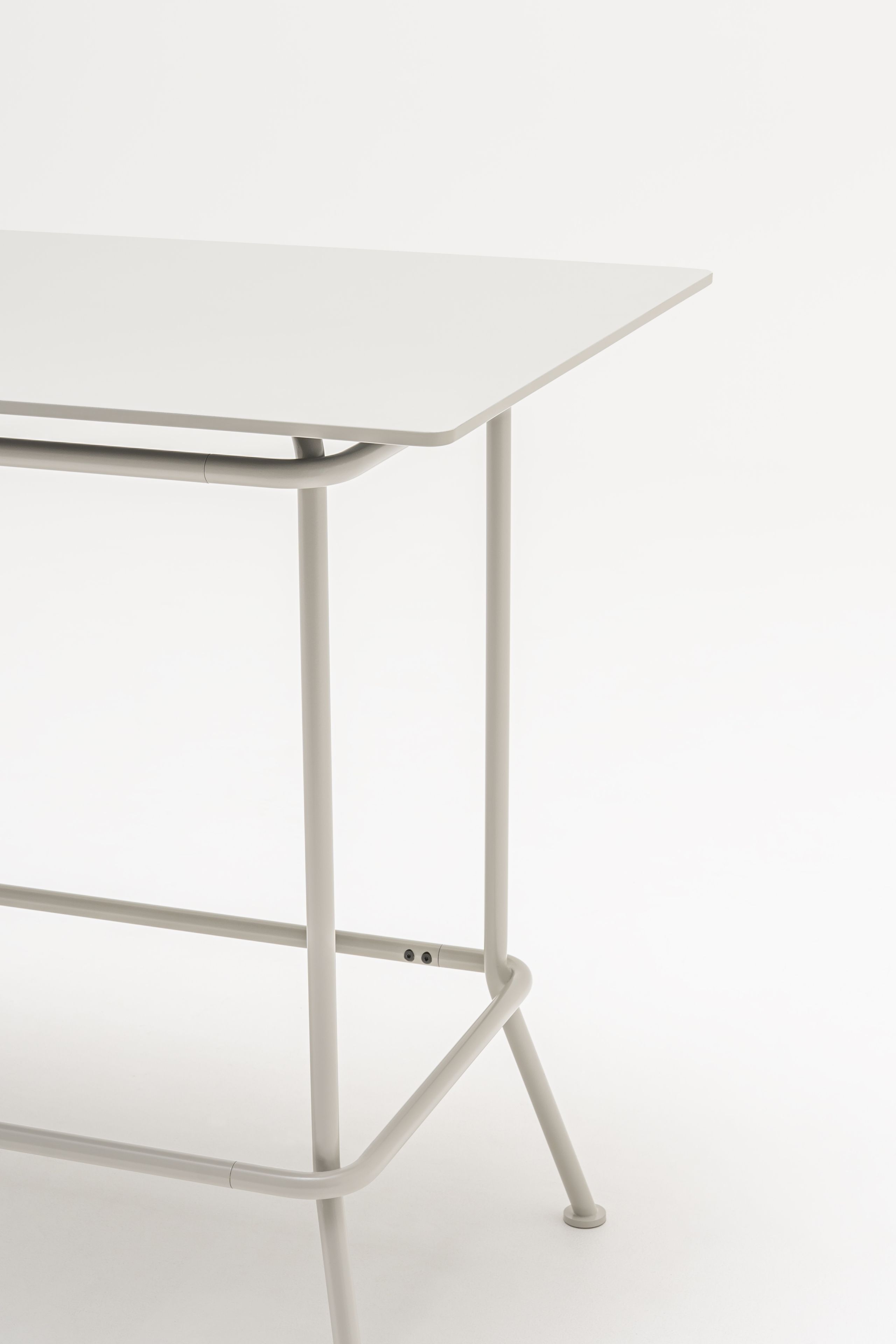 Высокий прямоугольный металлический стол MDD новая школа ARCH-00046855 - Вид №17