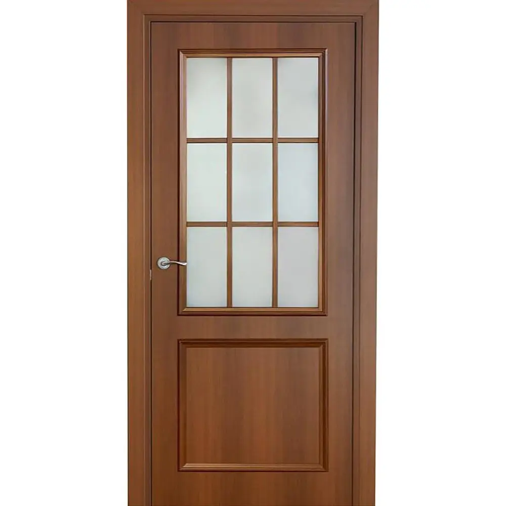 Дверь межкомнатная остеклённая Altro 70x200 см, ламинация, цвет орех 17985951 STLM-2031417 Santreyd 