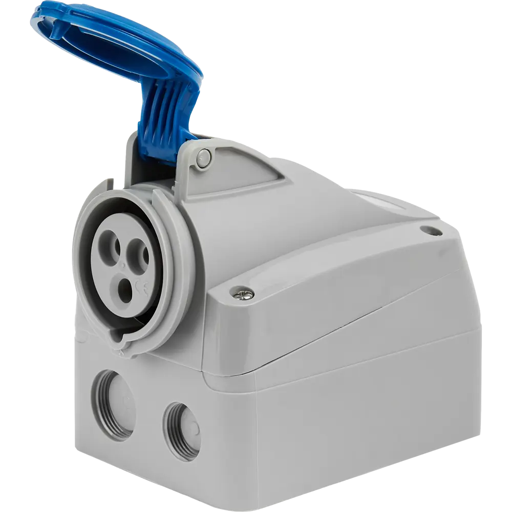 Розетка накладная - 16А - 2К+З - 230 В - IP 44 84504729 STLM-2207825 legrand Quteo - Вид №1