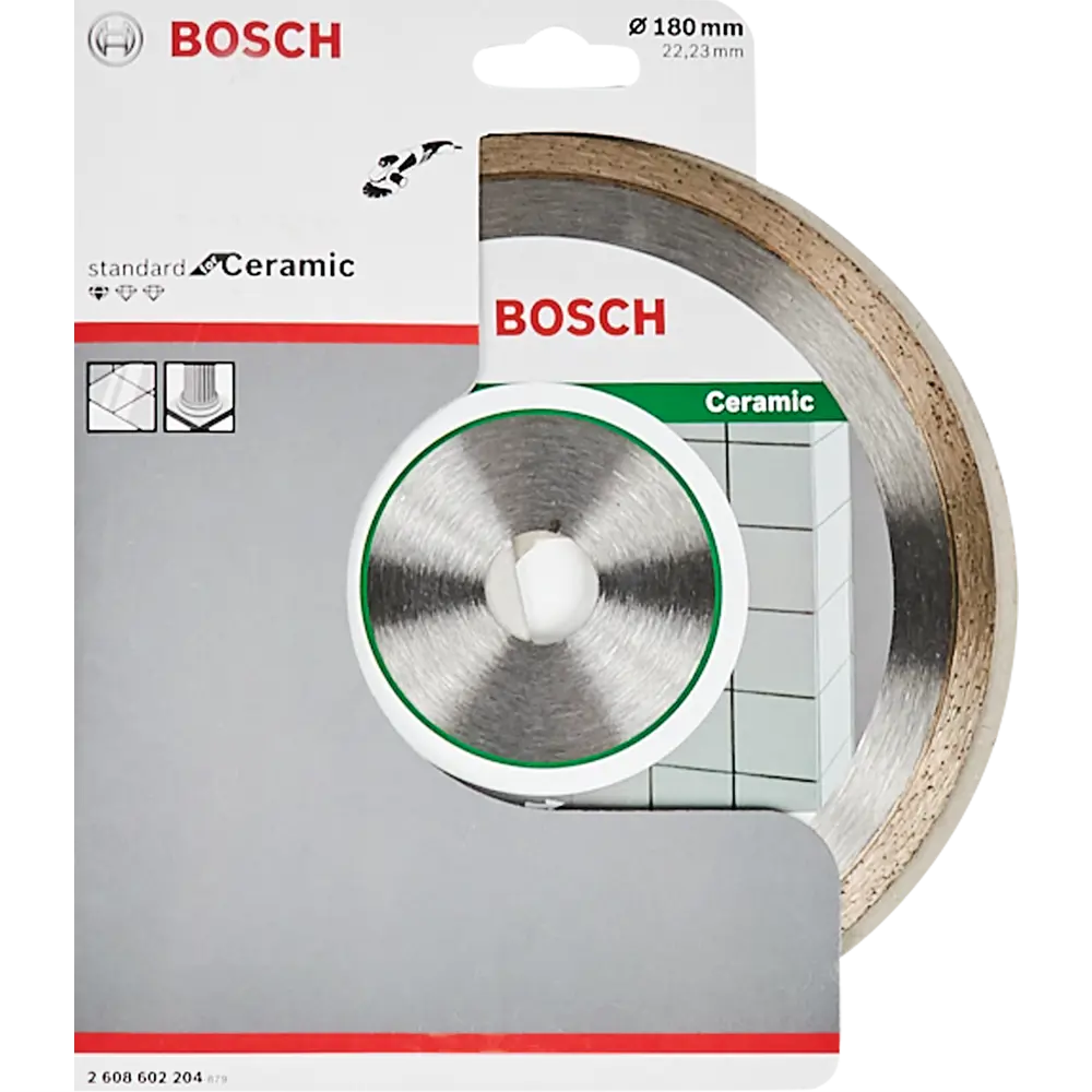 Диск алмазный по керамике Bosch Standard for Ceramic 2608602204 сплошной 180x22.2x1.6 мм 82857618 STLM-2061528 BOSCH PROFESSIONAL  - Вид №2
