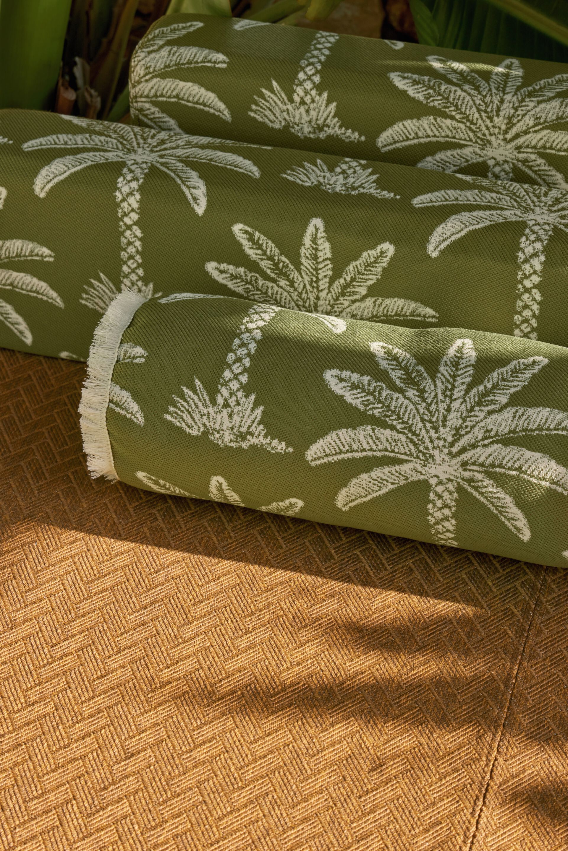 Жаккардовая ткань с цветочным рисунком Élitis Venice Beach ARCH-00141775 - Вид №4