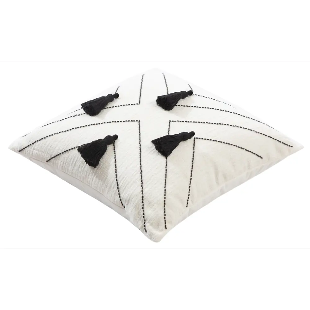 Декоративная подушка Ронда 45×45 см бежевая 89428280 СТОЛИЦА ТЕКСТИЛЯ STLM-1577750 - Вид №1