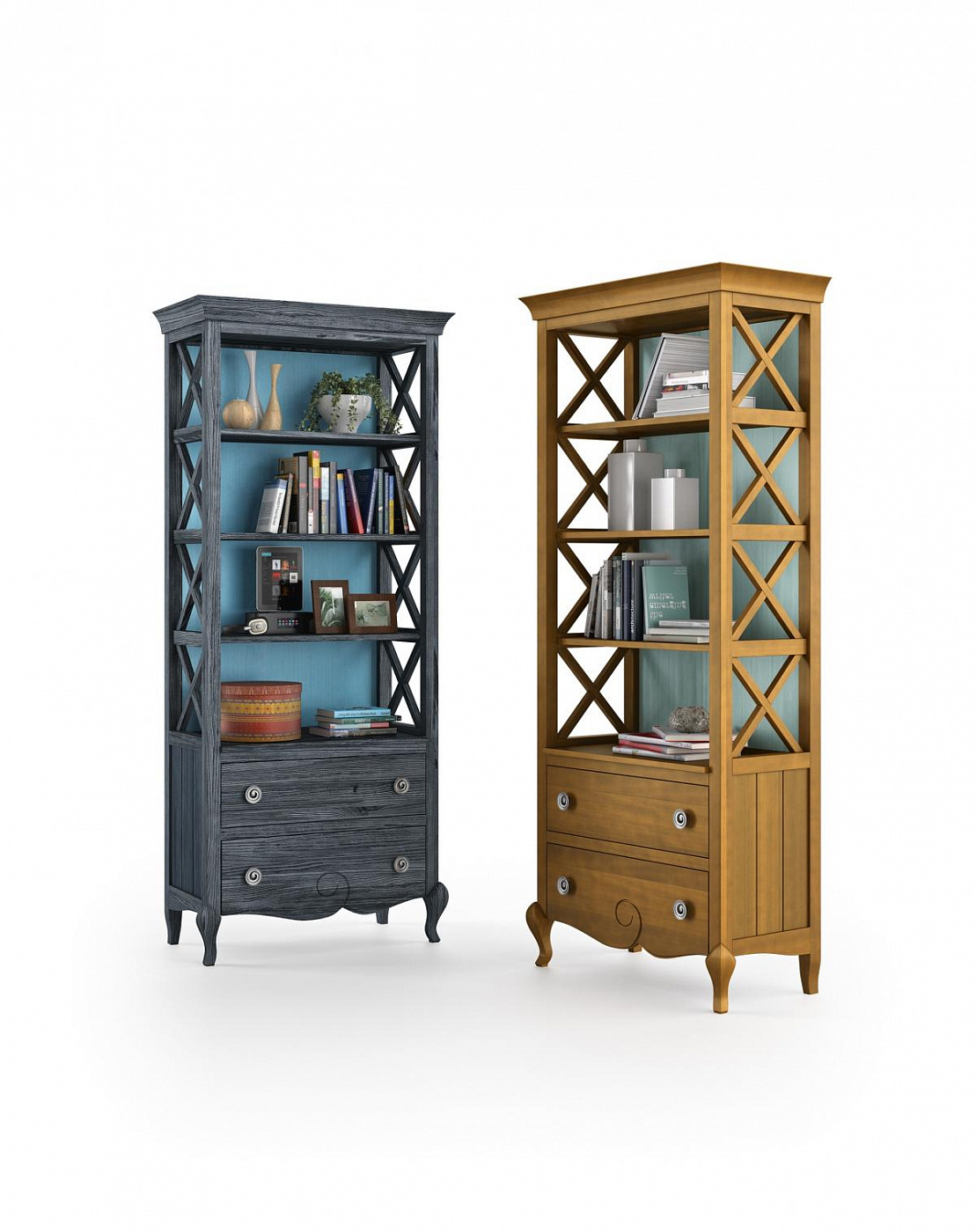 090709 Книжный шкаф Grupo Seys Volga Santreyd - Вид №2