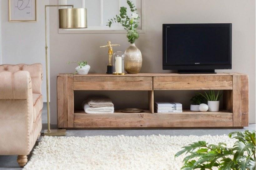 Arrediorg.it® Тумба под телевизор из массива дерева Woodside Ah707 tv cabinet  - Вид №4