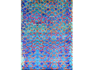 Прямоугольный шерстяной ковер