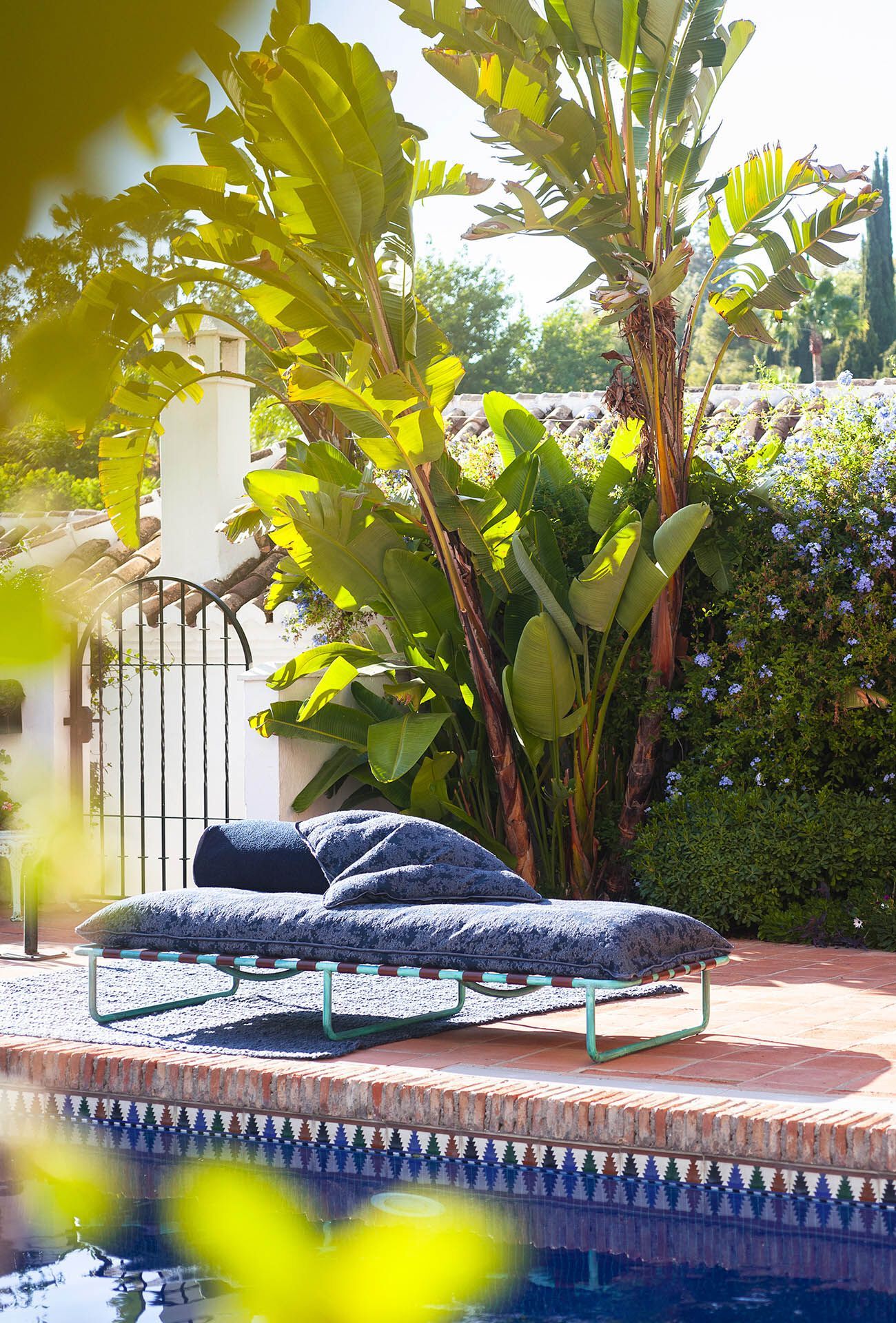 Травленый медный мягкий садовый диван Baxter Аризона ARCH-00032406 - Вид №2