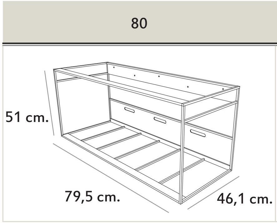 Acquabella Подвесная тумба под умывальник из Акрона © с вешалкой для полотенец Integra sun-id-1430452 - Вид №3