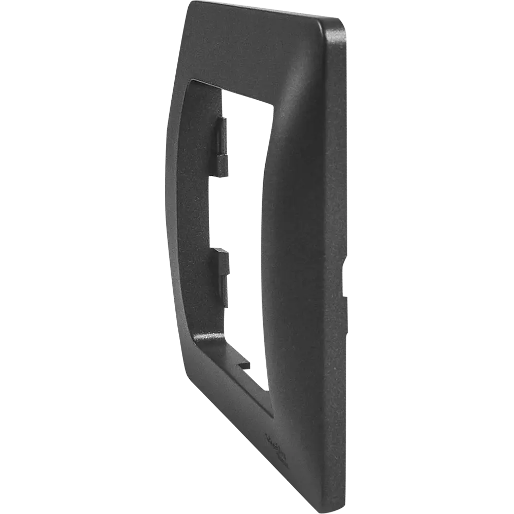 Рамка Schneider Electric Glossa для розеток и выключателей - антрацит 86710215 STLM-0070820 - Вид №2