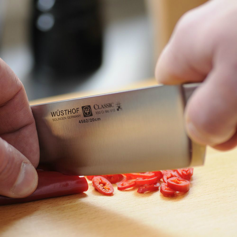 Нож кухонный «Шеф» Classic, 20 см WUESTHOF W458220 - Вид №11