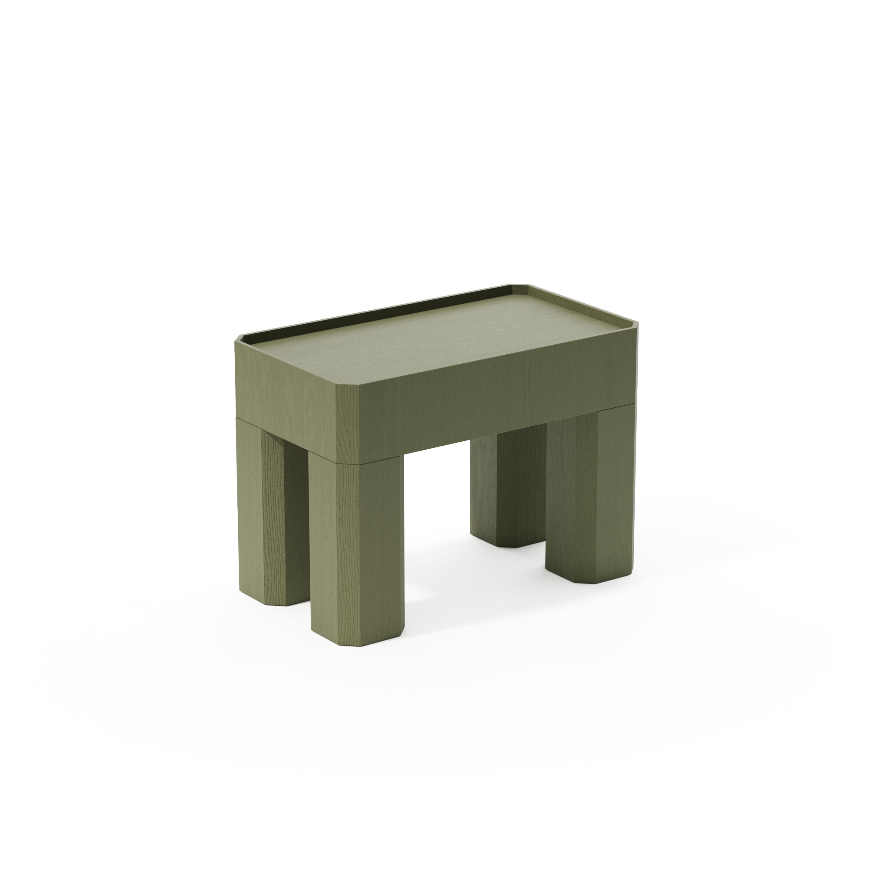 Деревянный прямоугольный журнальный столик Joyf блок ARCH-00065837 - Вид №14