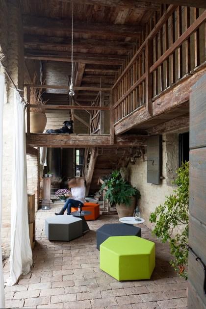 B-LINE Пуф из ткани sun-id-1500215 - Вид №10