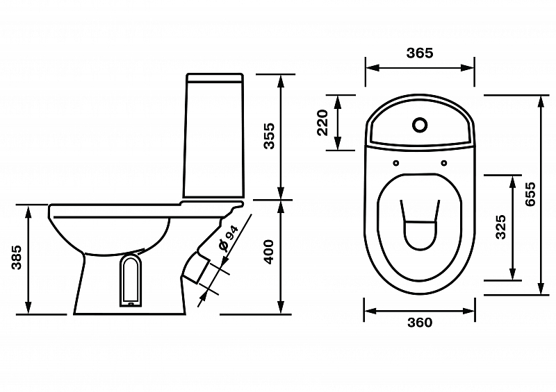 1804 Лорена, декор «Лондон» Строй керамика сервис Santreyd  - Вид №2