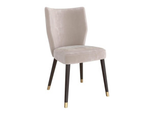 Бархатный мягкий стул