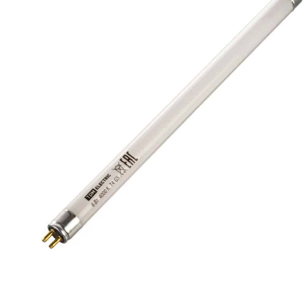 Лампа люминесцентная TDM T4 219 мм 6 Вт свет дневной 15650399 STLM-2012157 TDM ELECTRIC 