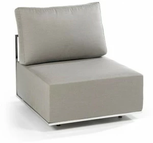 FISCHER MÖBEL Садовое кресло из модульной ткани с обивкой Suite