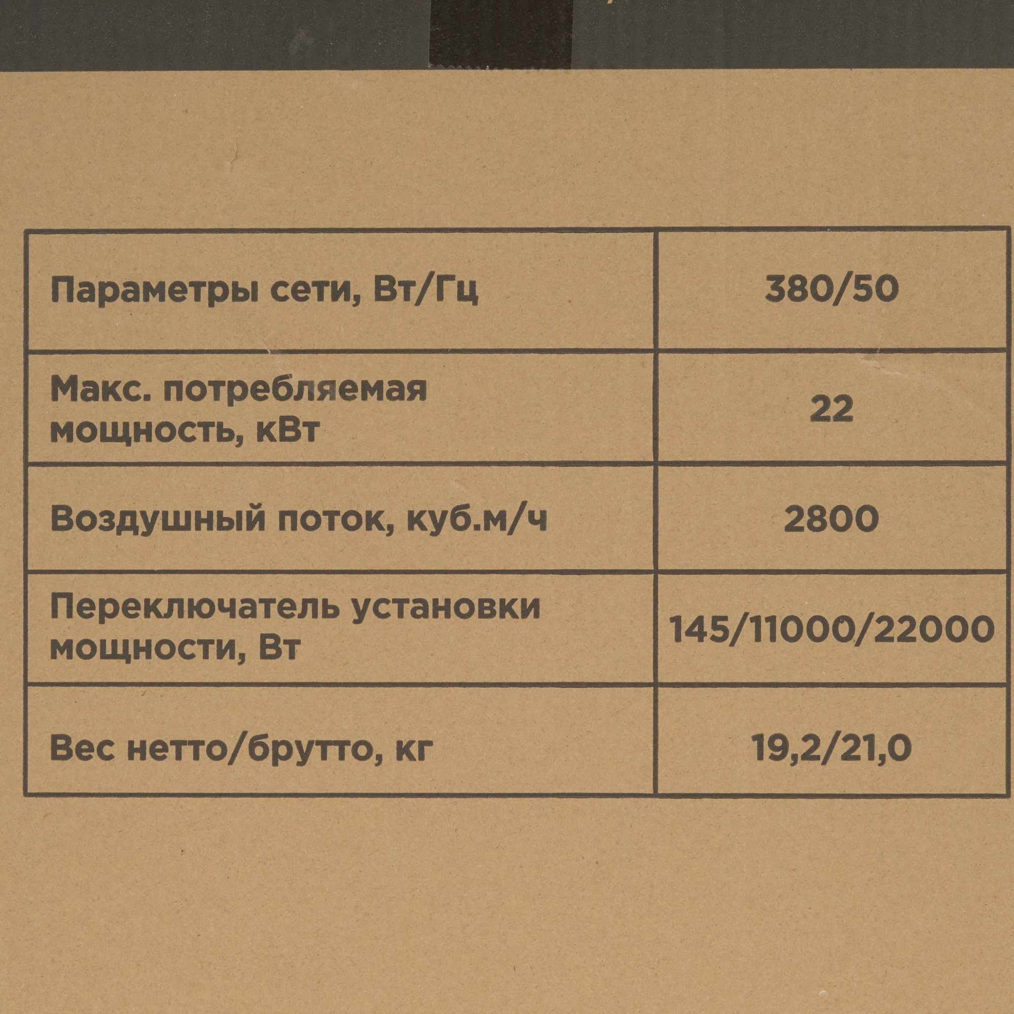 5074250 Тепловая пушка электрическая RedVerg RD-EHS22/380 STDN-0017841 - Вид №7