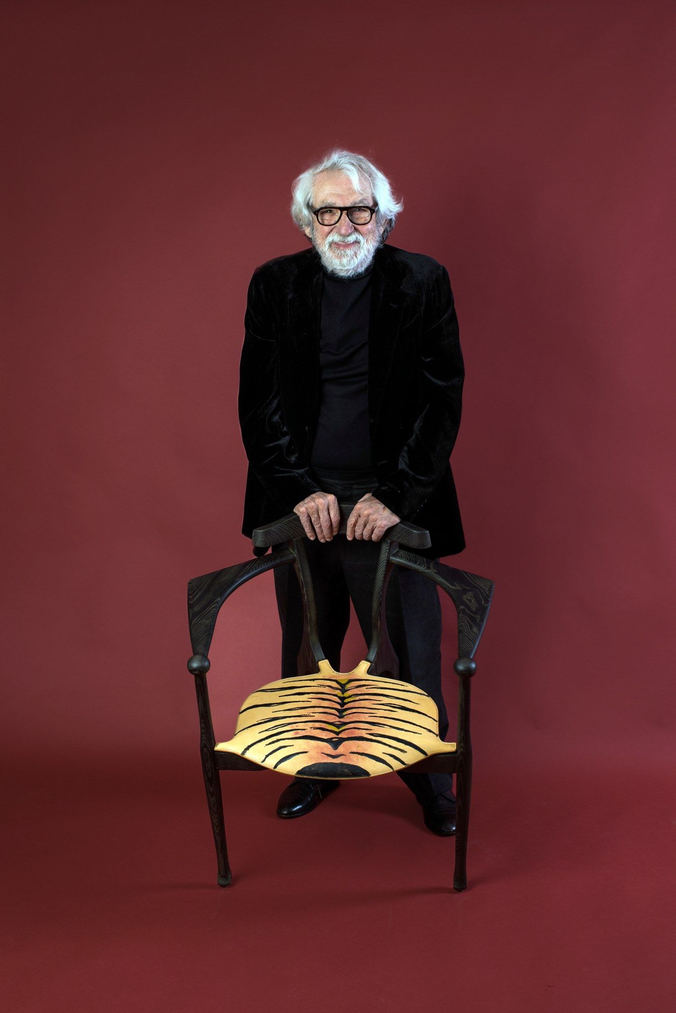 Стул из ясеня с подлокотниками и встроенной подушкой BD Barcelona Гаулино ARCH-00065731 - Вид №21