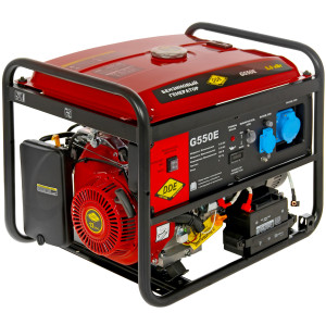 Электрогенератор   бензиновый DDE G550E 1312149