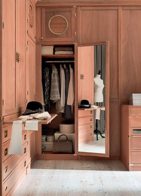 Caroti Модульный угловой шкаф из дерева  Atmosfera soft  - Вид №1