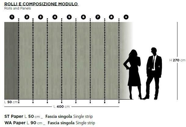 ARBLU Полосатые обои под дерево  91lis01/91liw01  - Вид №3