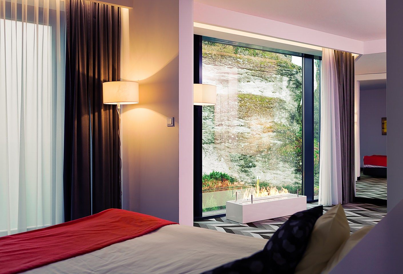 Встроенный камин, Управляемый Wi - Fi и дистанционным управлением Planika Architects line ARCH-00032988 - Вид №22