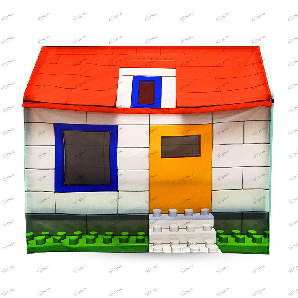 Накидка для кровати-домика Svogen игровая "Леголэнд" БЕЛЬМАРКО  00-3873217 Красный Santreyd 