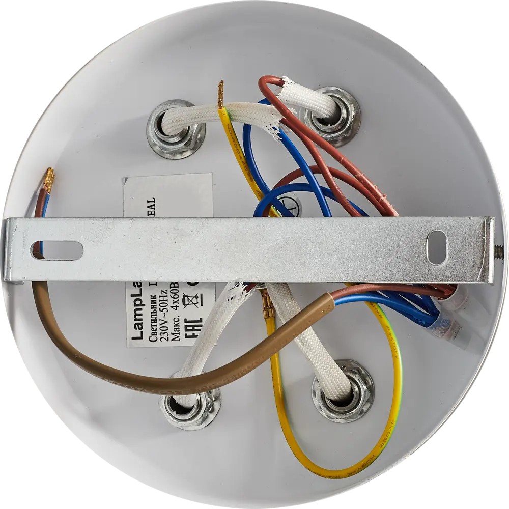 Люстра L1114-4 «Monreal» 4хE14х60 Вт LAMPLANDIA STLM-2114937 - Вид №6